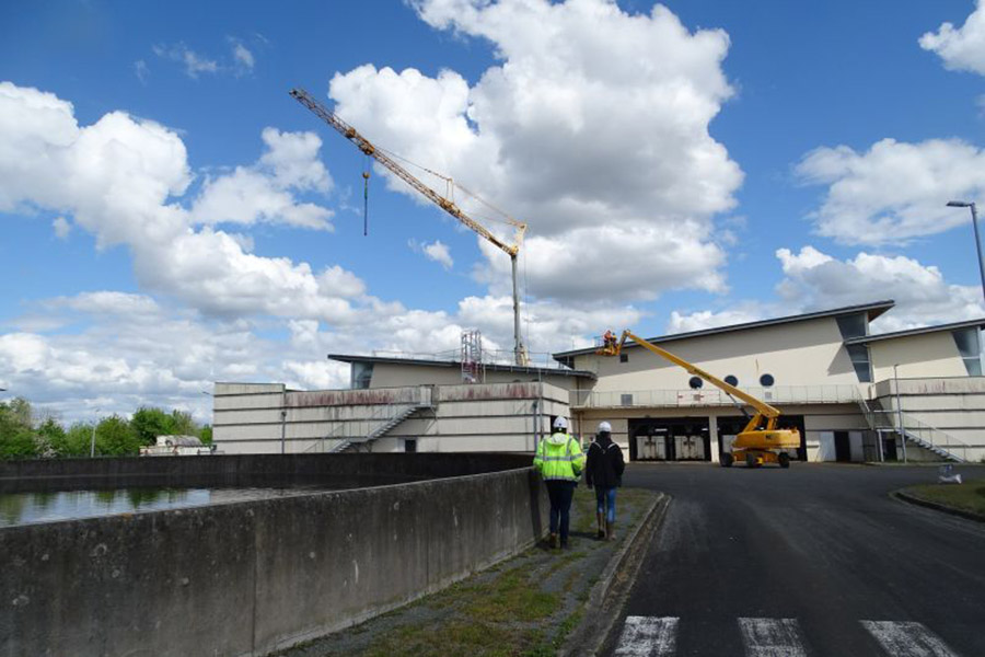 Réhabilitation du génie civil à Goilard : Un chantier stratégique en cours