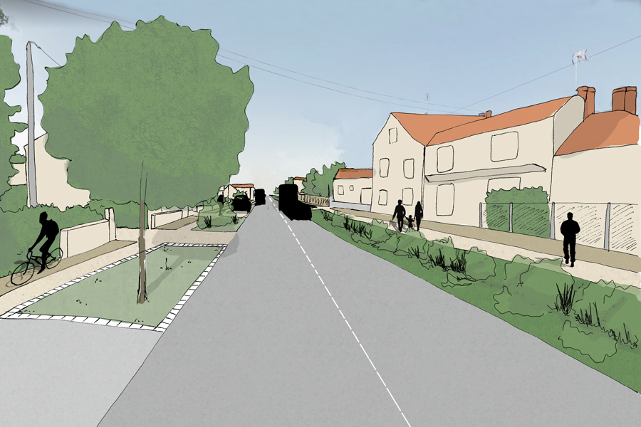 Désimperméabilisation et gestion des eaux pluviales à la source - Réduire l'imperméabilisation des sols pour adapter les territoires à la pluie